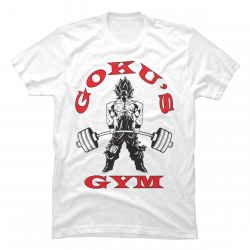 goku's gym shirt